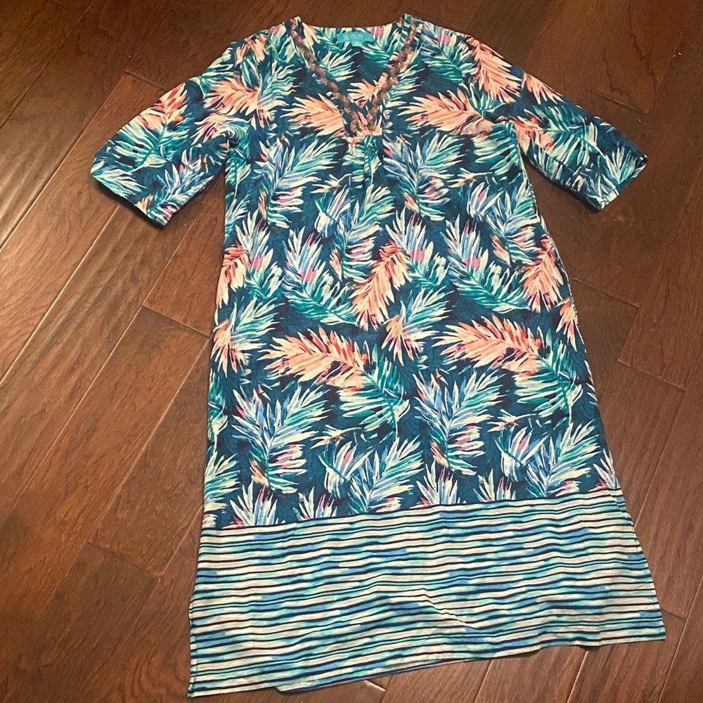 Kate Landry Tropical Long dress